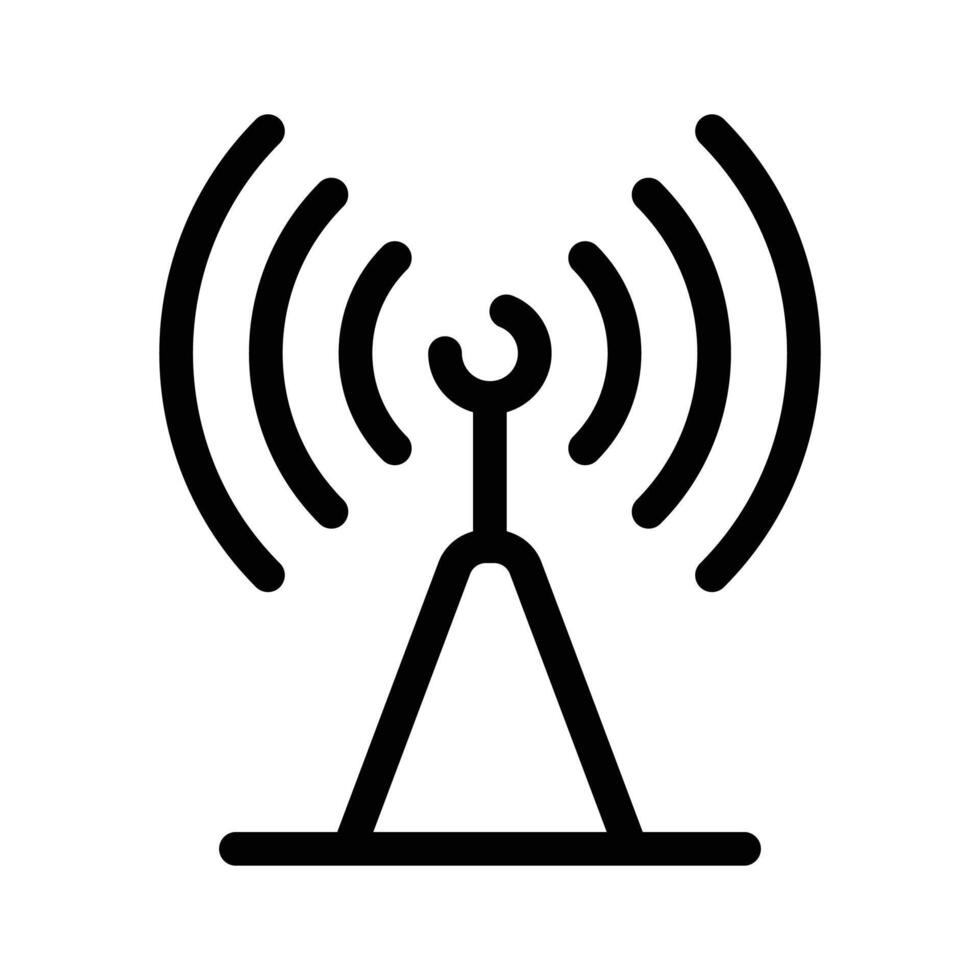A Wifi symbol representing internet connectivity or signals vector