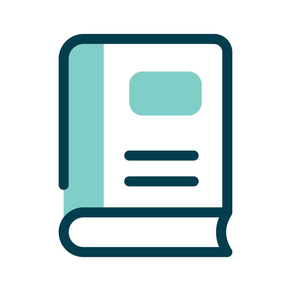 Knowledge, reading, concept icon of book in modern style vector