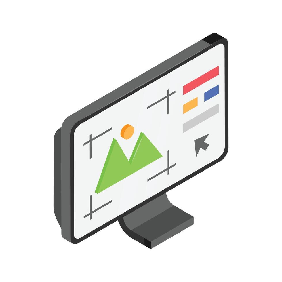 Interactive software for creating, editing, and preparing visual designs vector