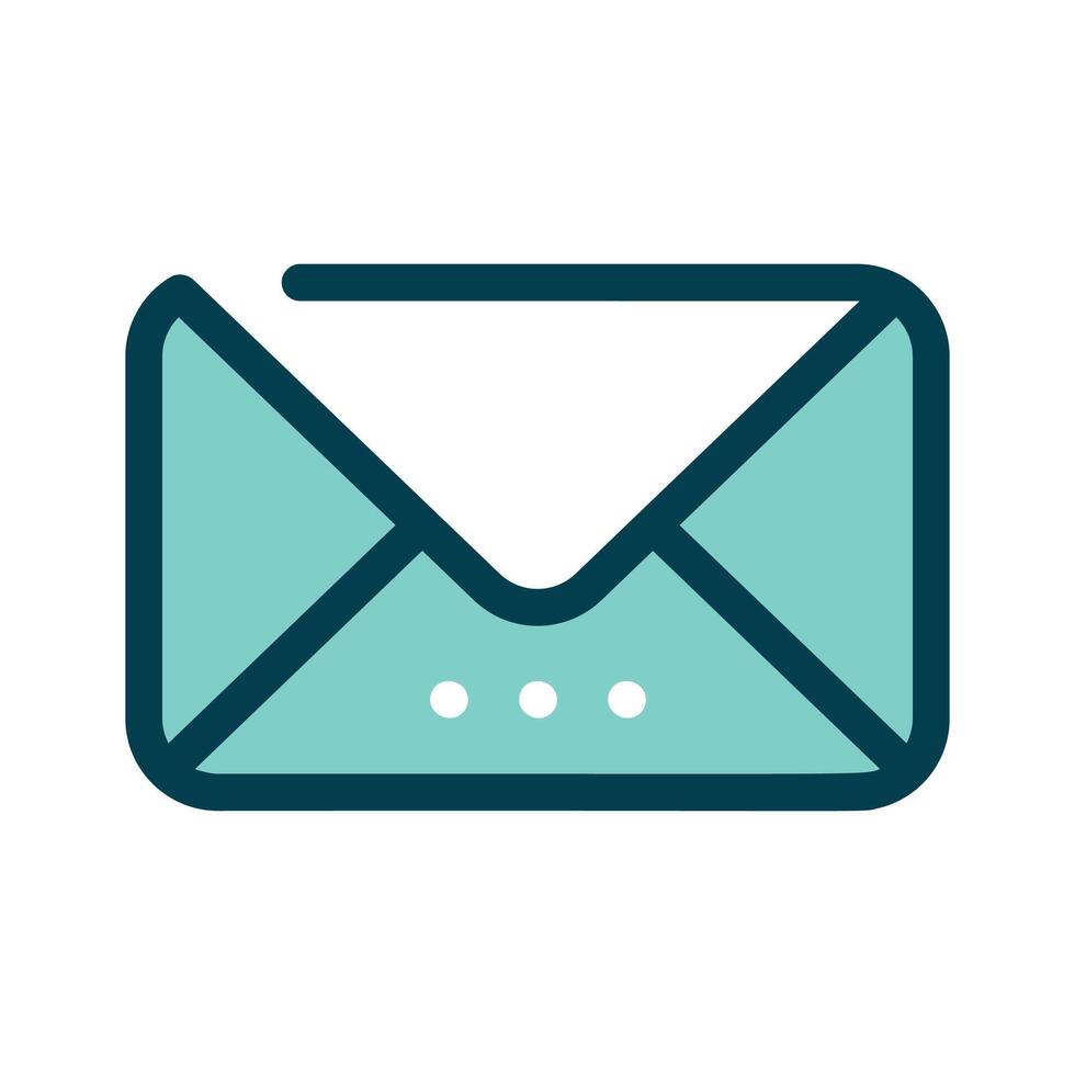 Electronic mail icon design, communication vector