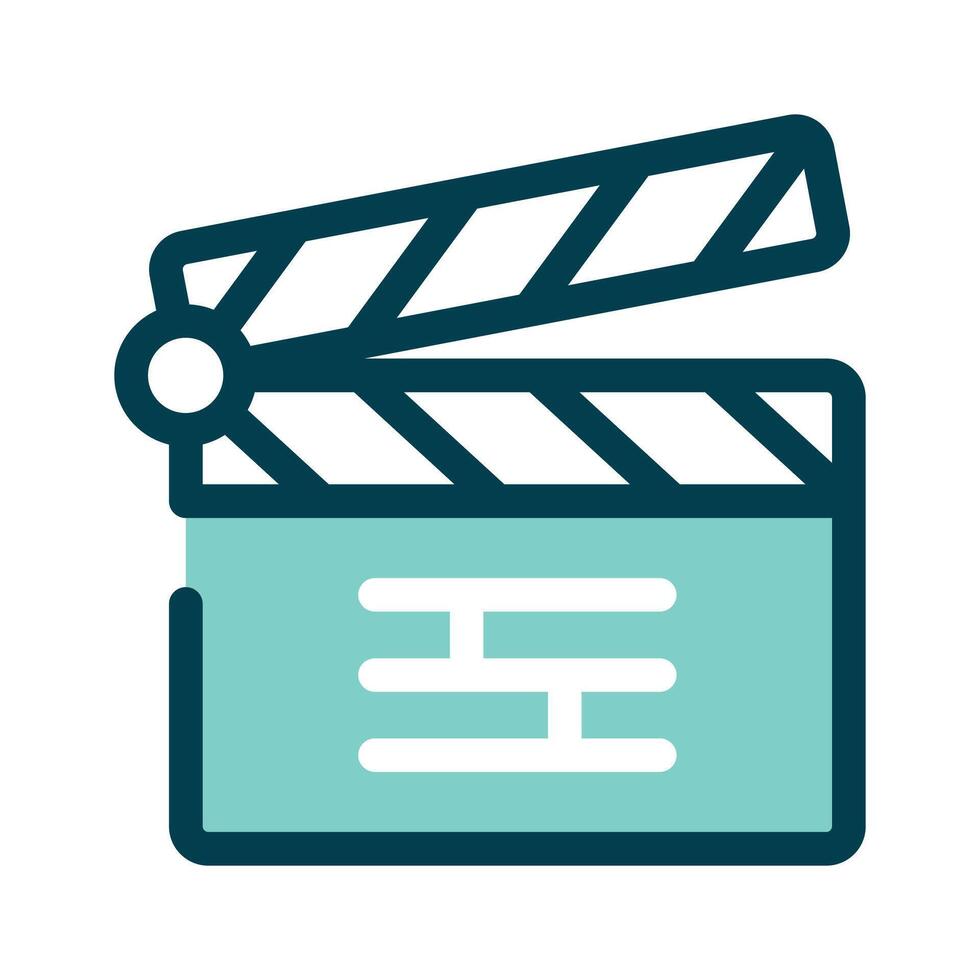 Get this amazing icon of clapperboard, filmmaking, recording vector