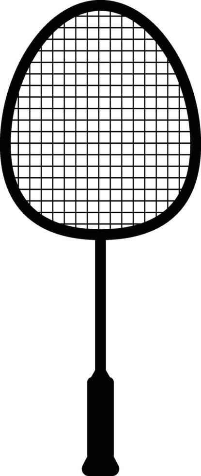 Rackets, Badminton icon silhouette logo vector