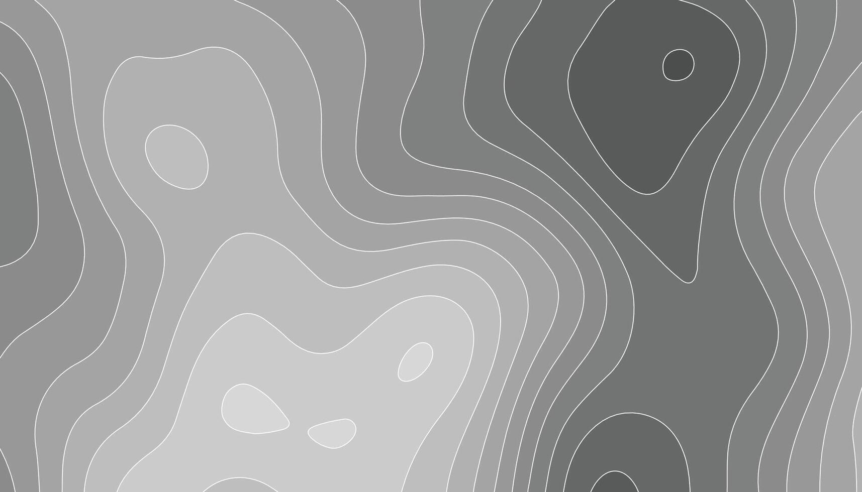 Abstract Background Wavy PaperCut Line Map. Contour Geography Map Grid Abstract Backdrop. Seamless Pattern and Banner Design. vector