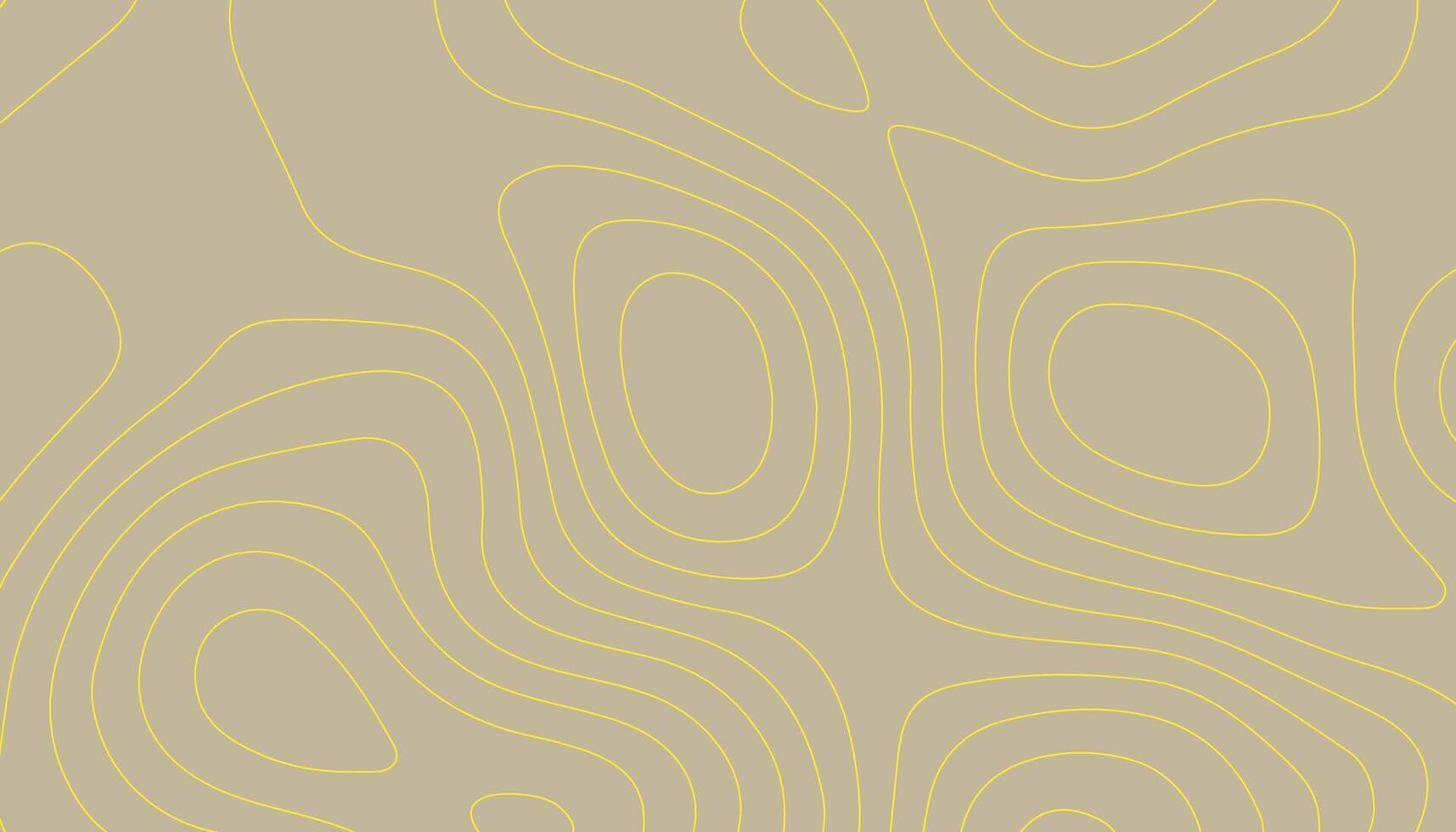Seamless Topographic Contour Lines. Abstract Topography Map Background vector