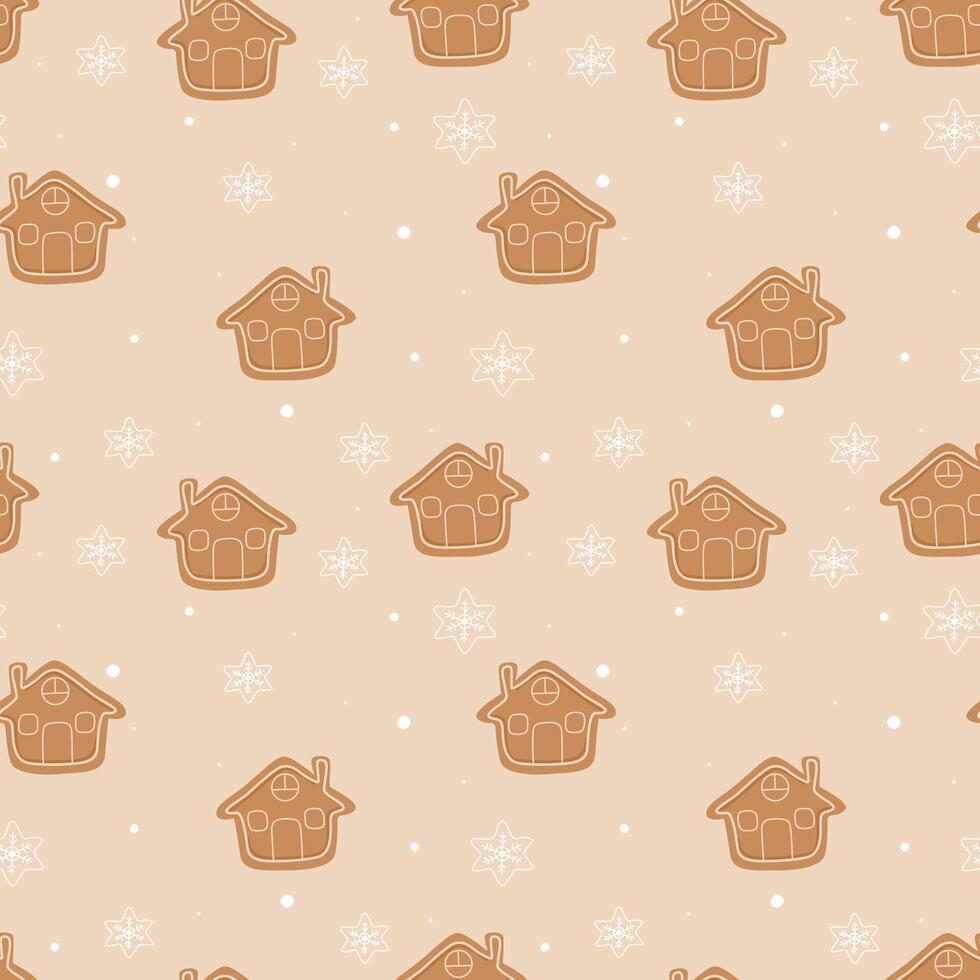 Beautiful Christmas doodle seamless pattern - hand drawn and detailed, great for Christmas textiles, banners, wrappers, wallpapers vector