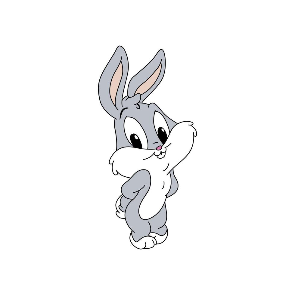 baby bugs bunny vector