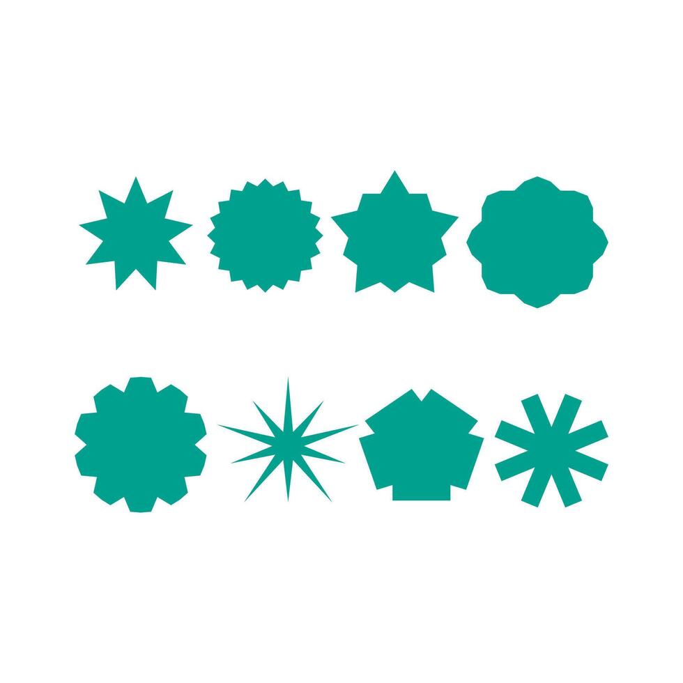 Set Of Shape vector