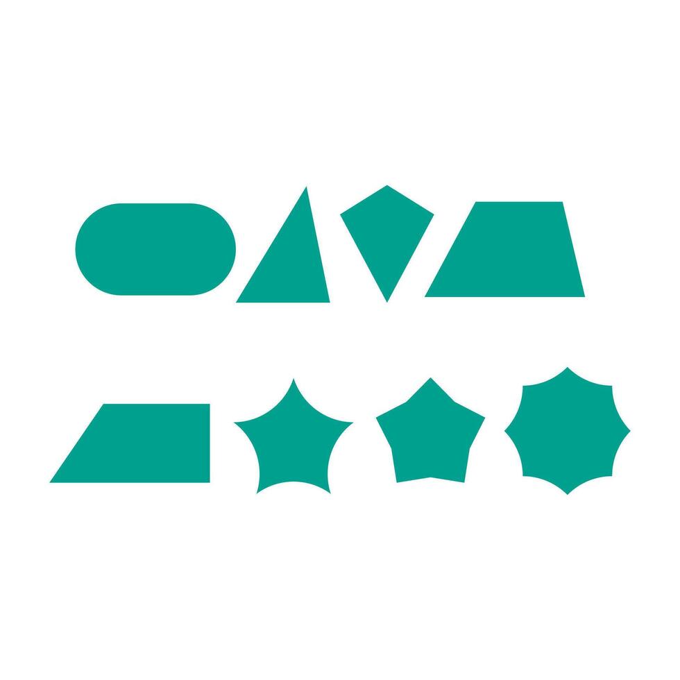 Collection Of Shape vector