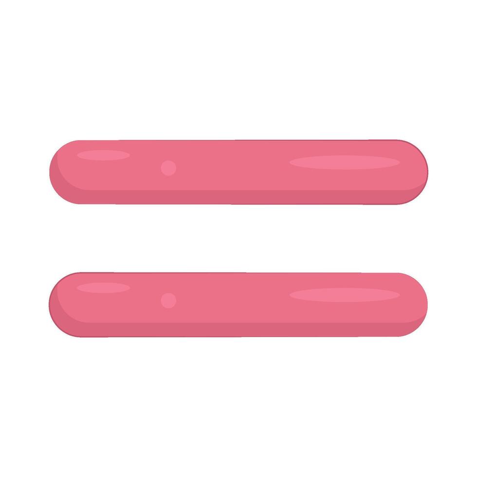 Illustration of equal vector