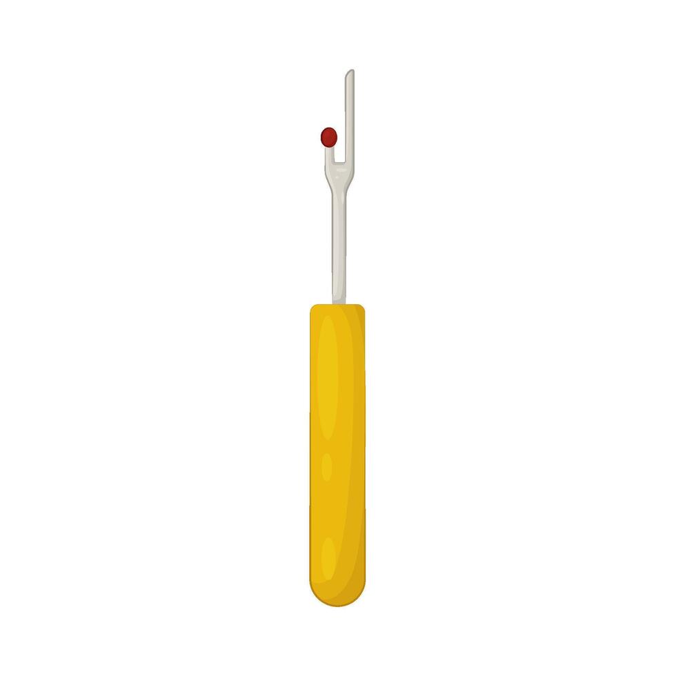 Illustration of ripper needle vector