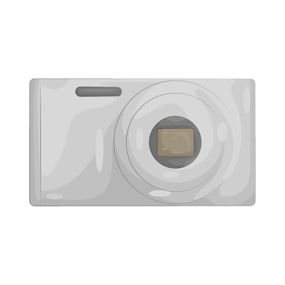 Illustration of Mirrorless Camera vector