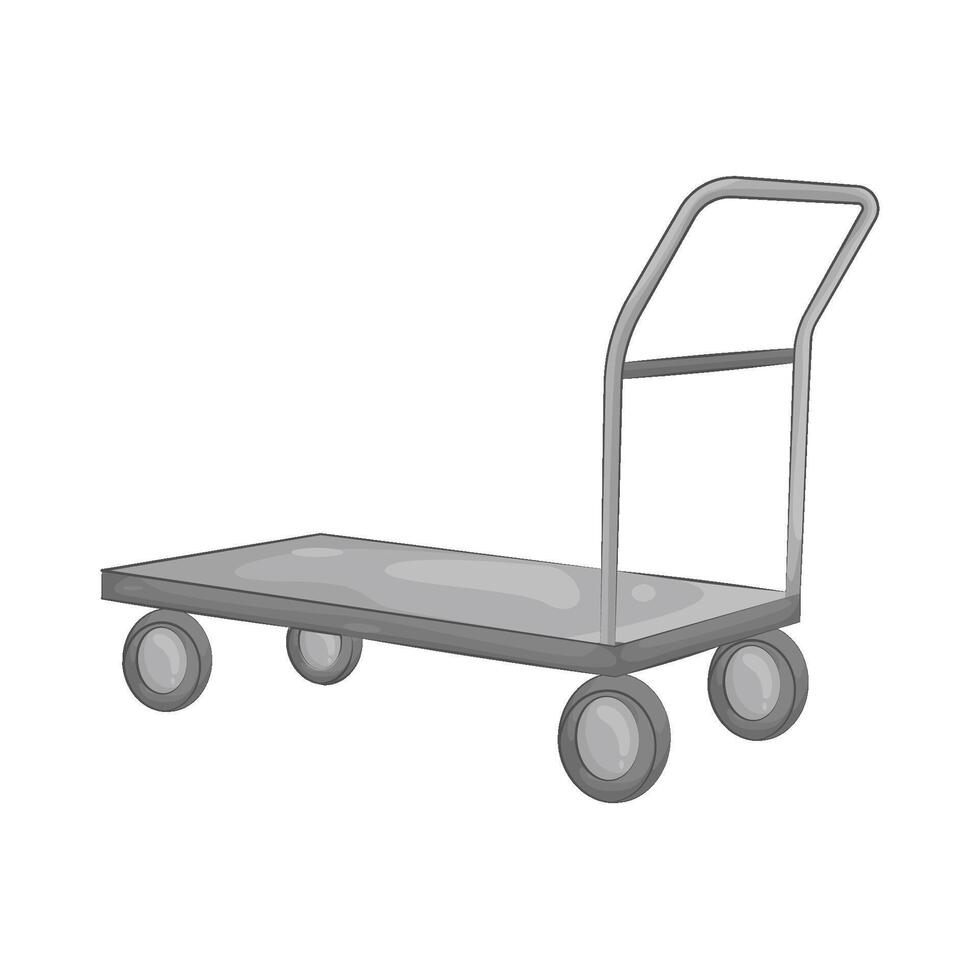Illustration of Trolley vector