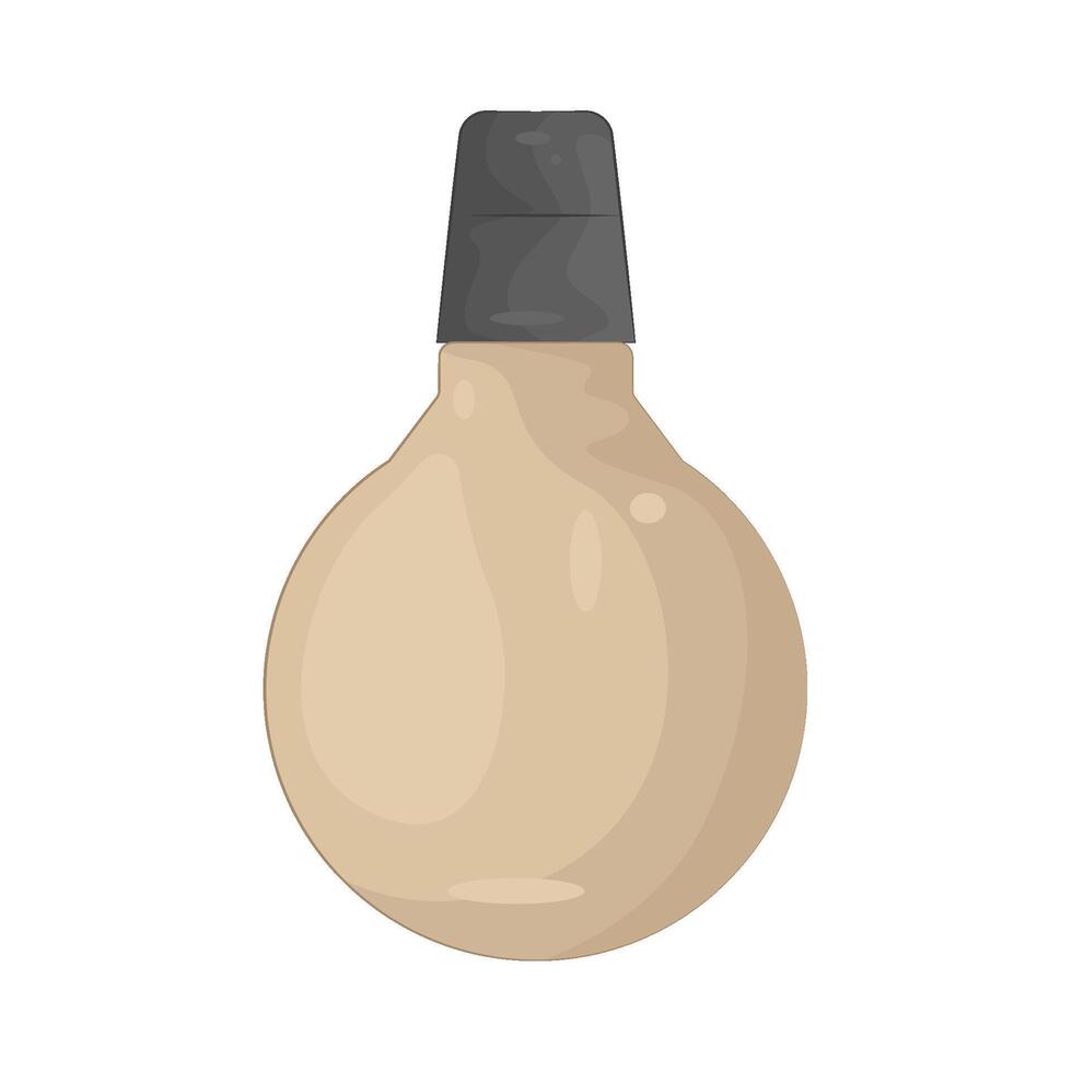 Illustration of light bulb vector