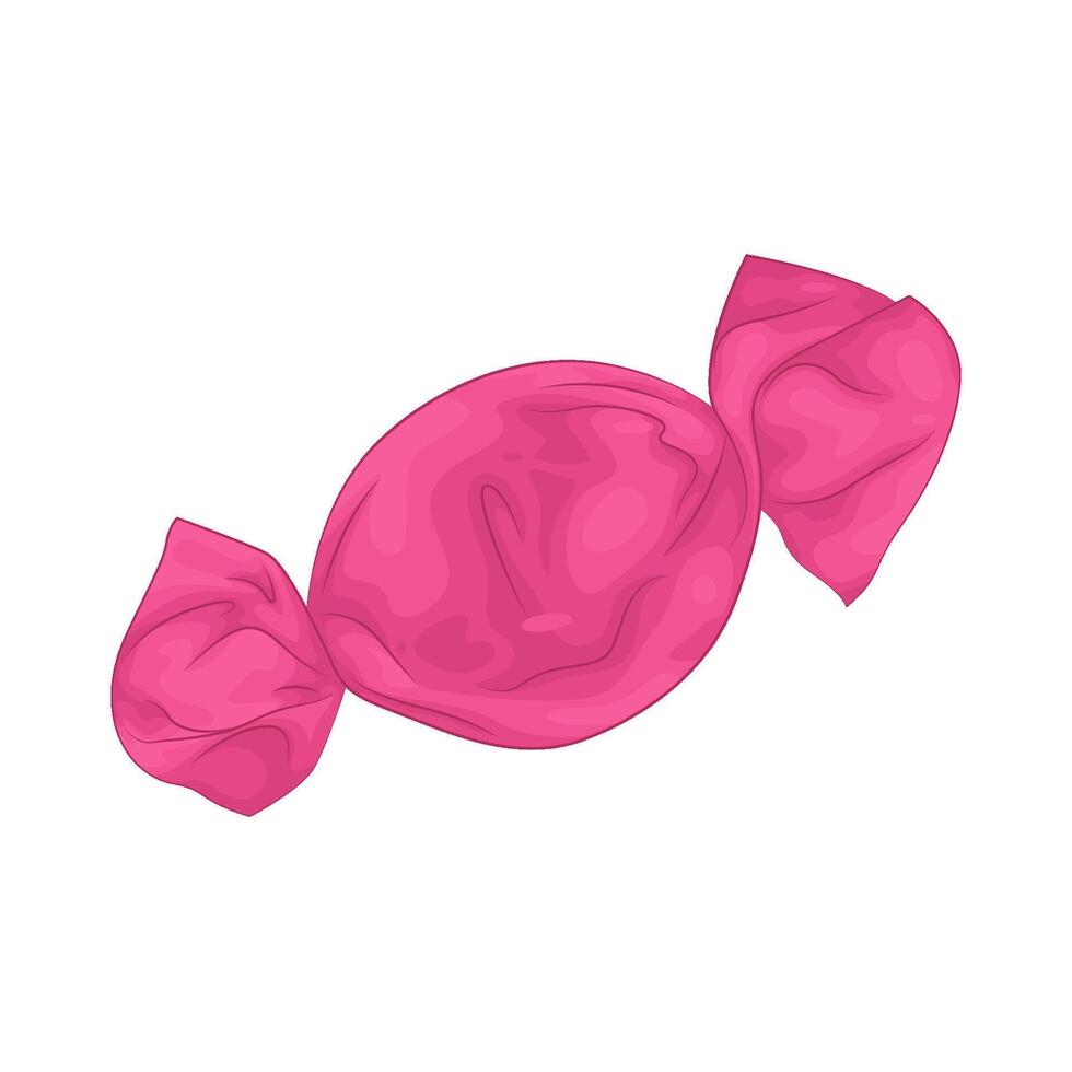 Illustration of wrapped candy vector