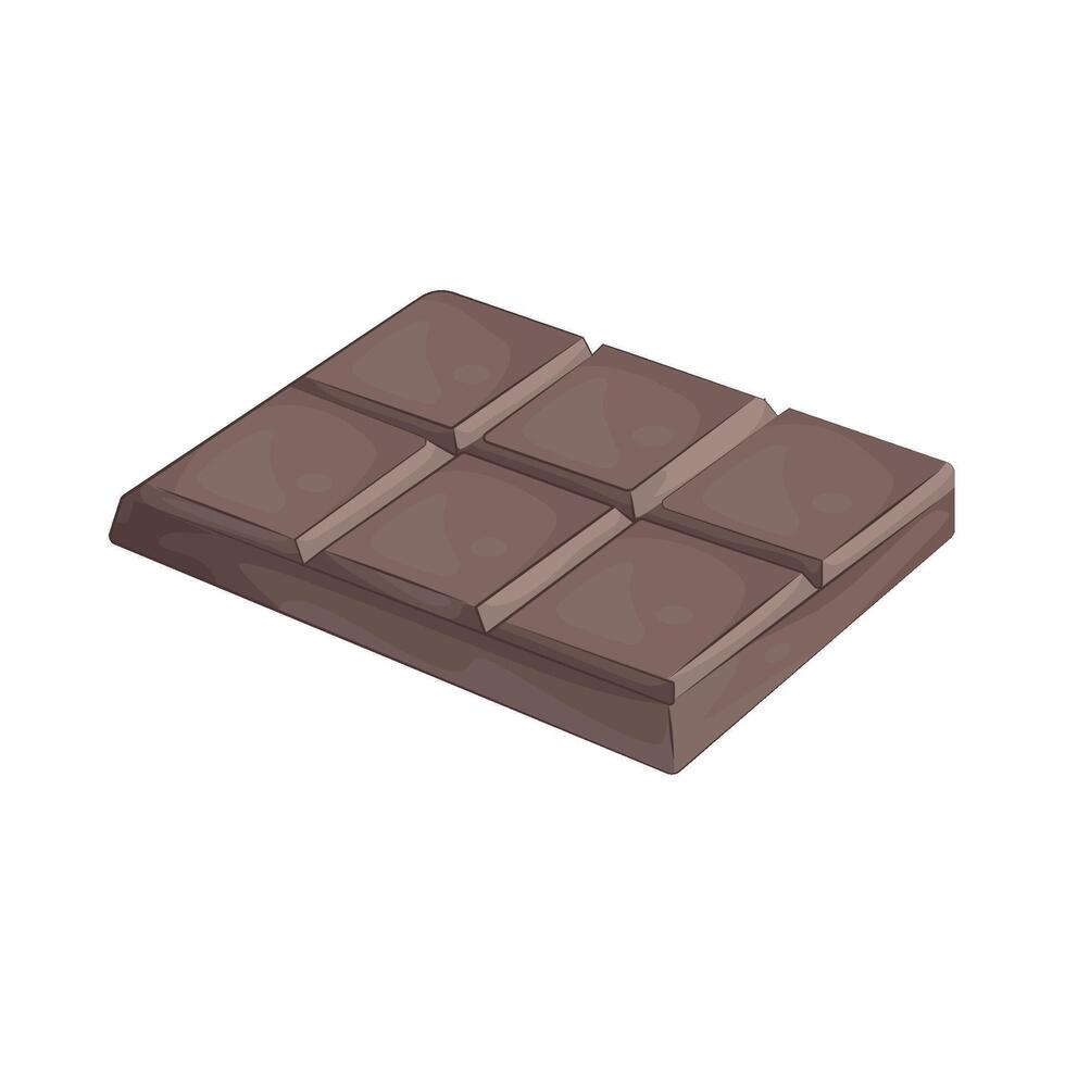 Illustration of chocolate bar vector