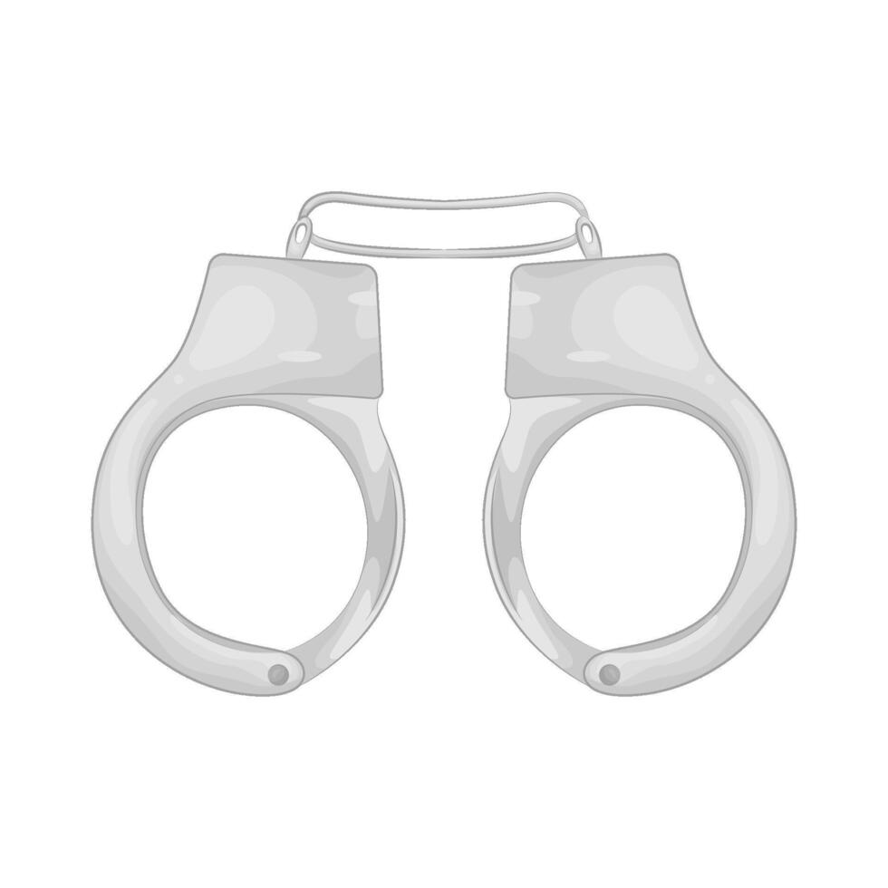 Illustration of handcuffs vector