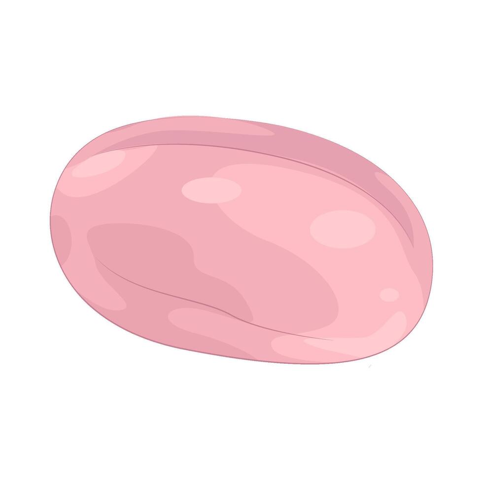 Illustration of jelly bean vector