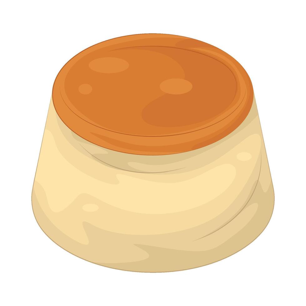 Illustration of pudding vector