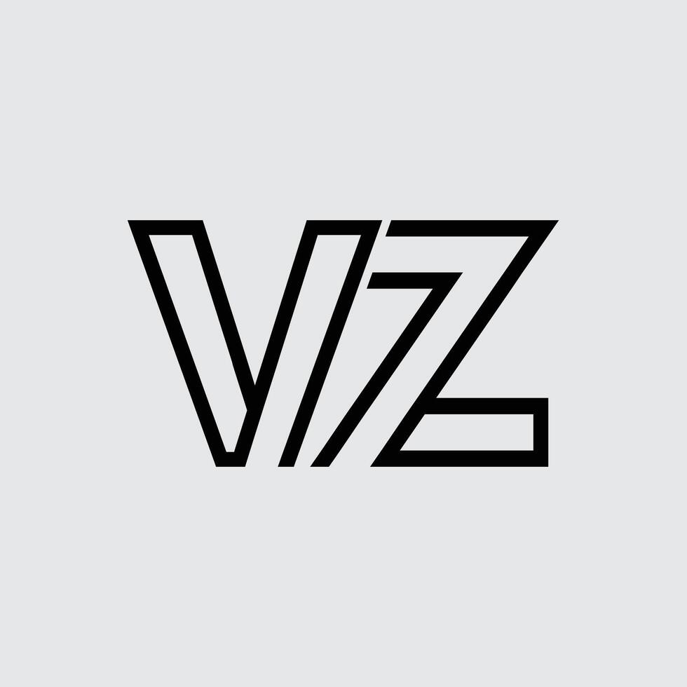 initial letter VZ vector