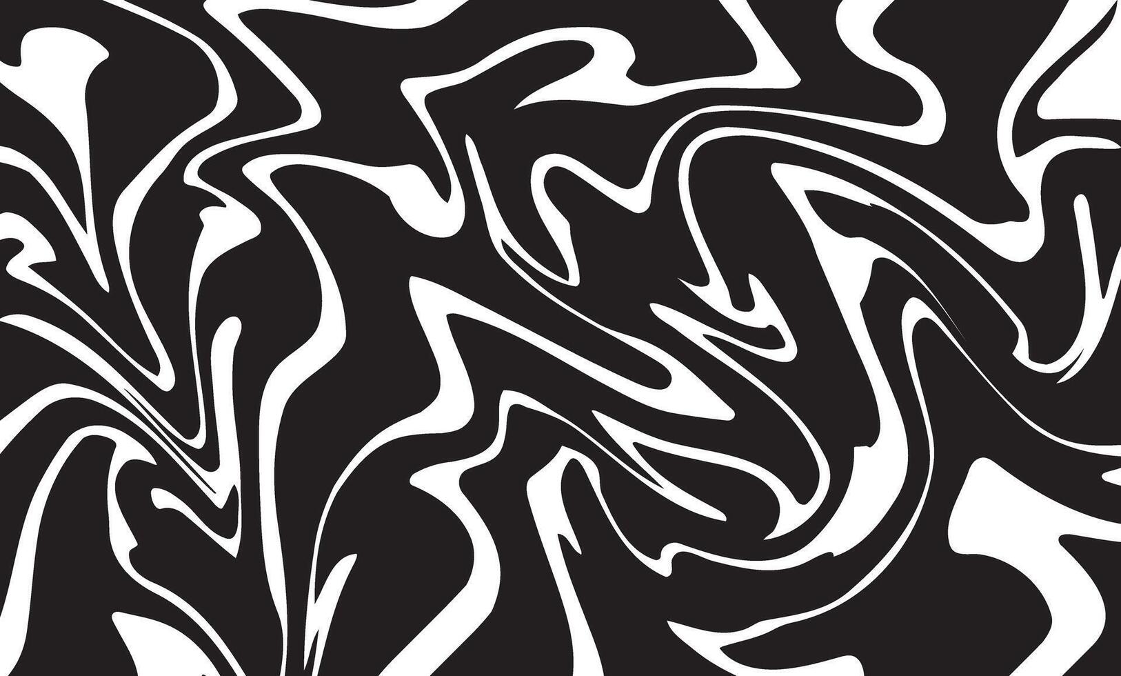 Abstract background black with gradient wavy line pattern vector