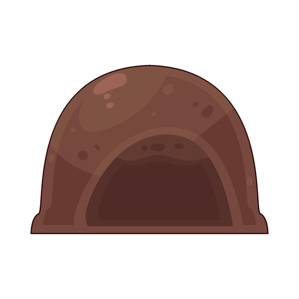 Illustration of truffle vector