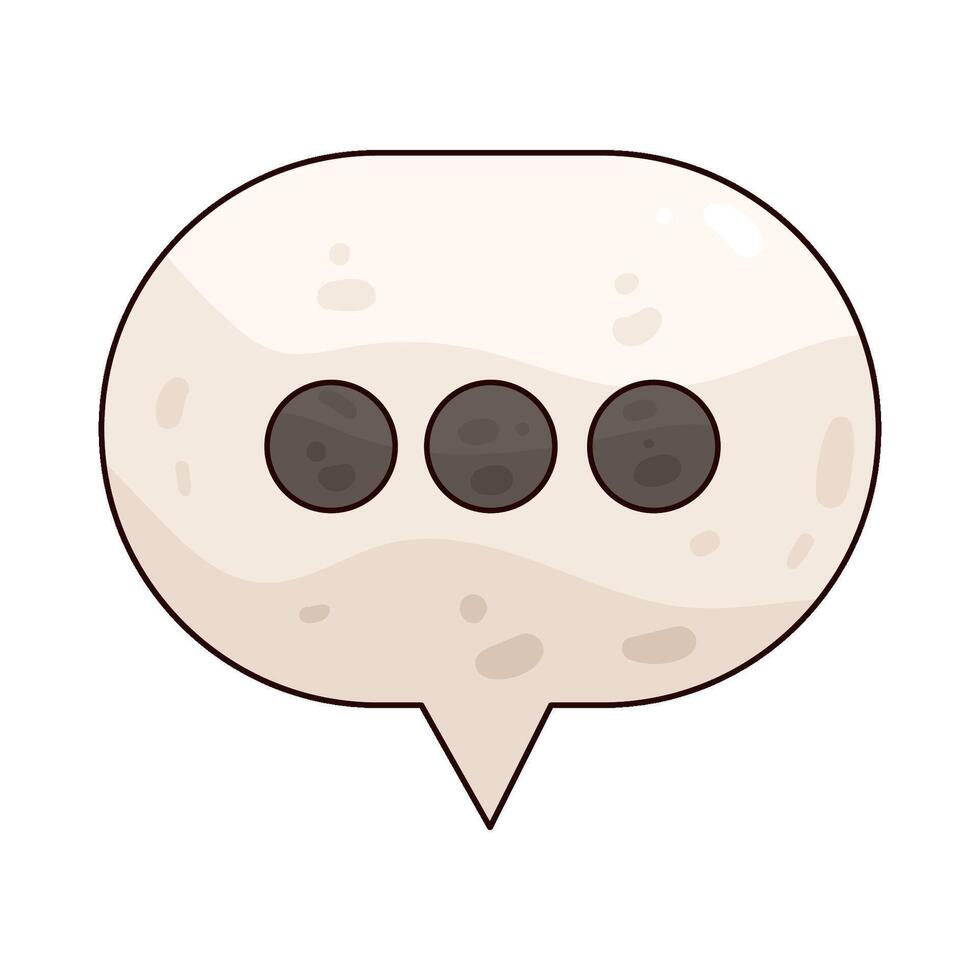 Illustration of Typing Dots vector