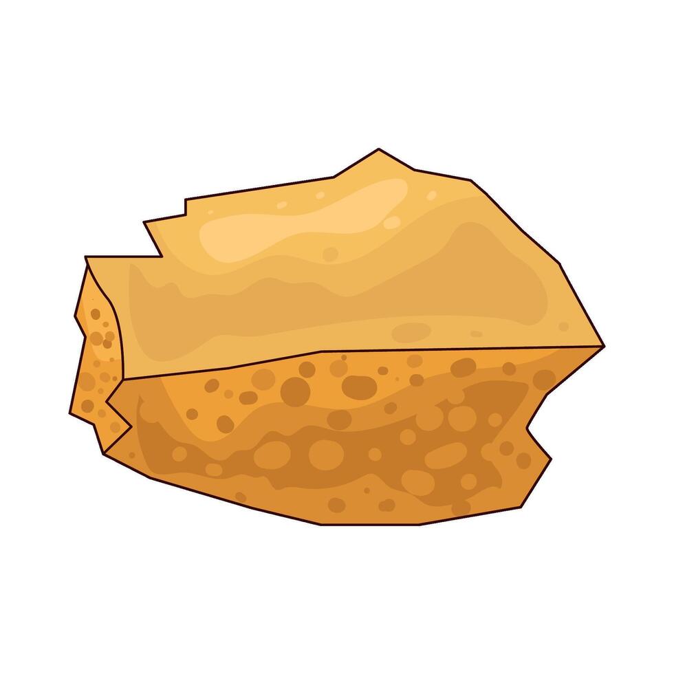 Illustration of Honeycomb Candy vector