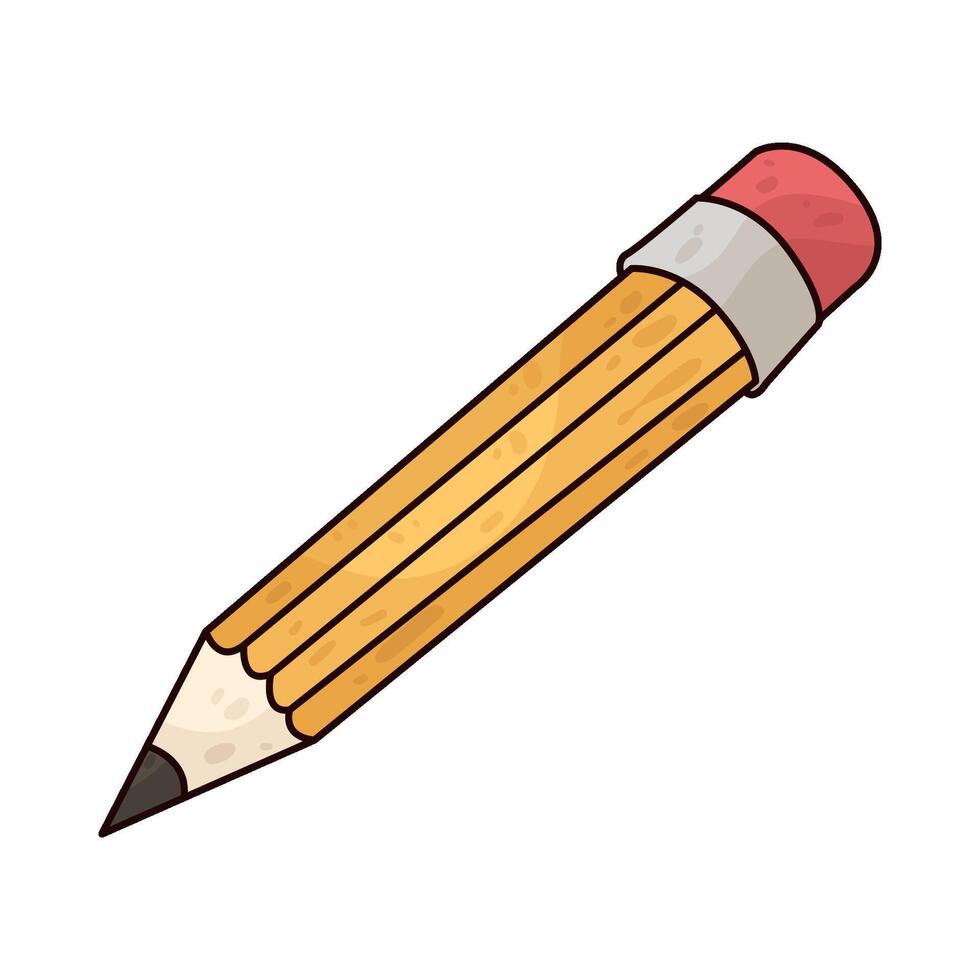 Illustration of pencil vector