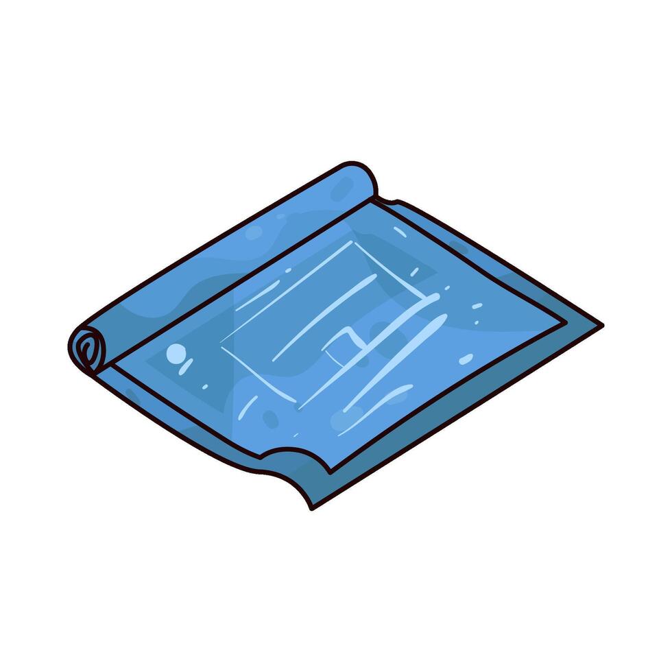 Illustration of blueprint vector