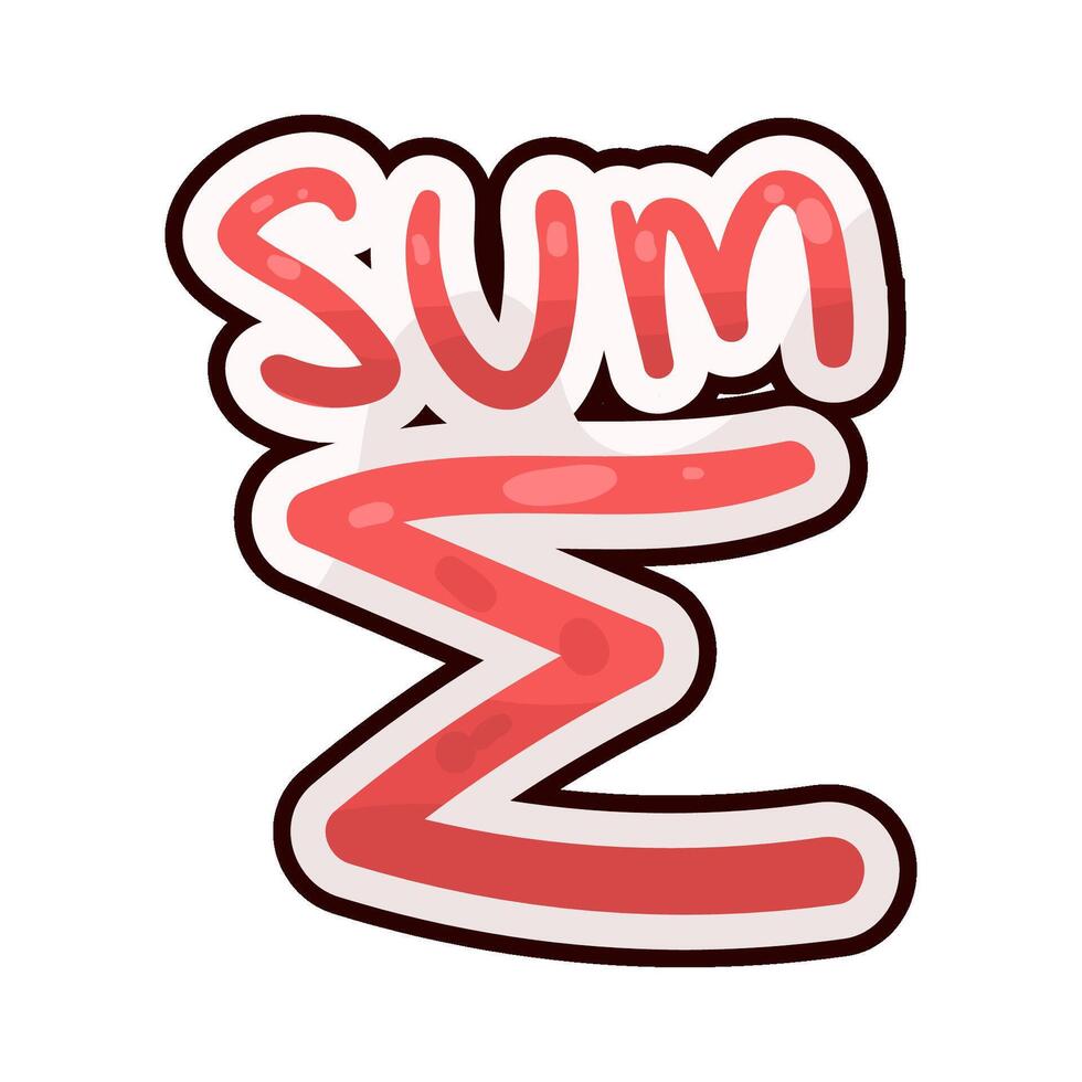 Illustration of Summation vector
