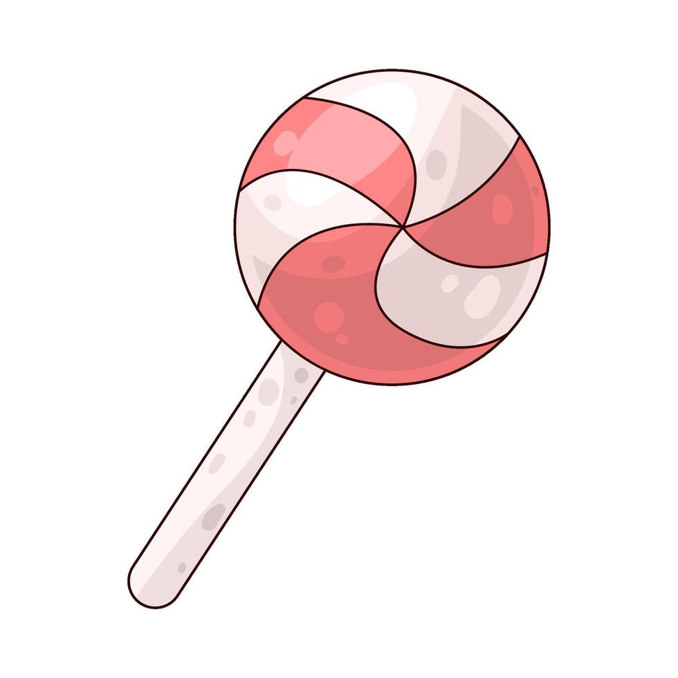 Illustration of lollipop vector