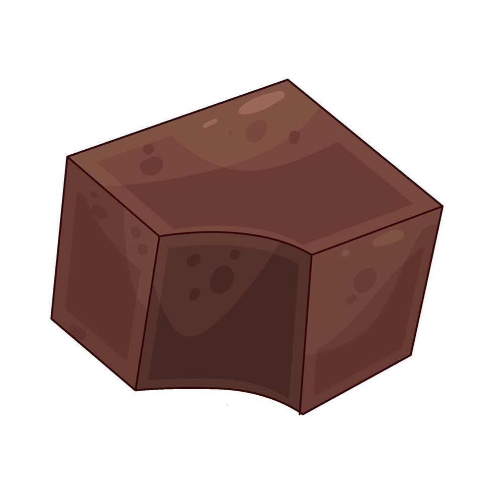 Illustration of chocolate bar vector