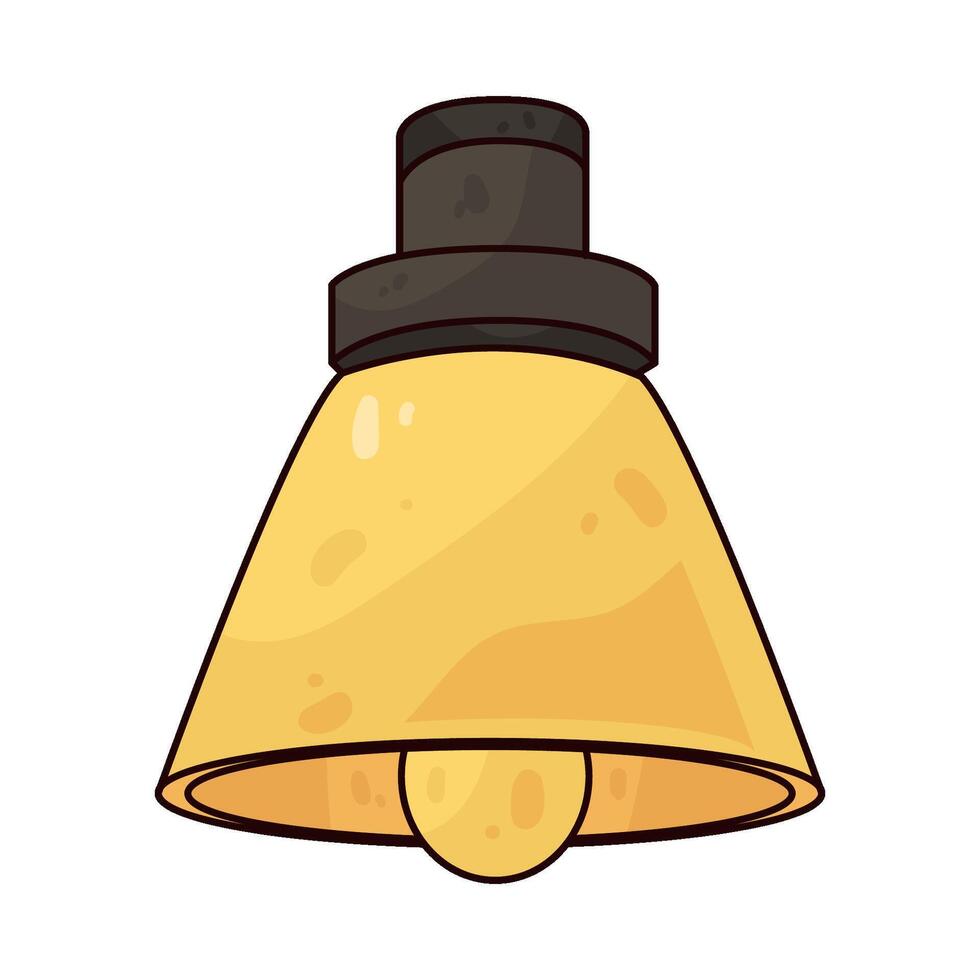 Illustration of lamp vector