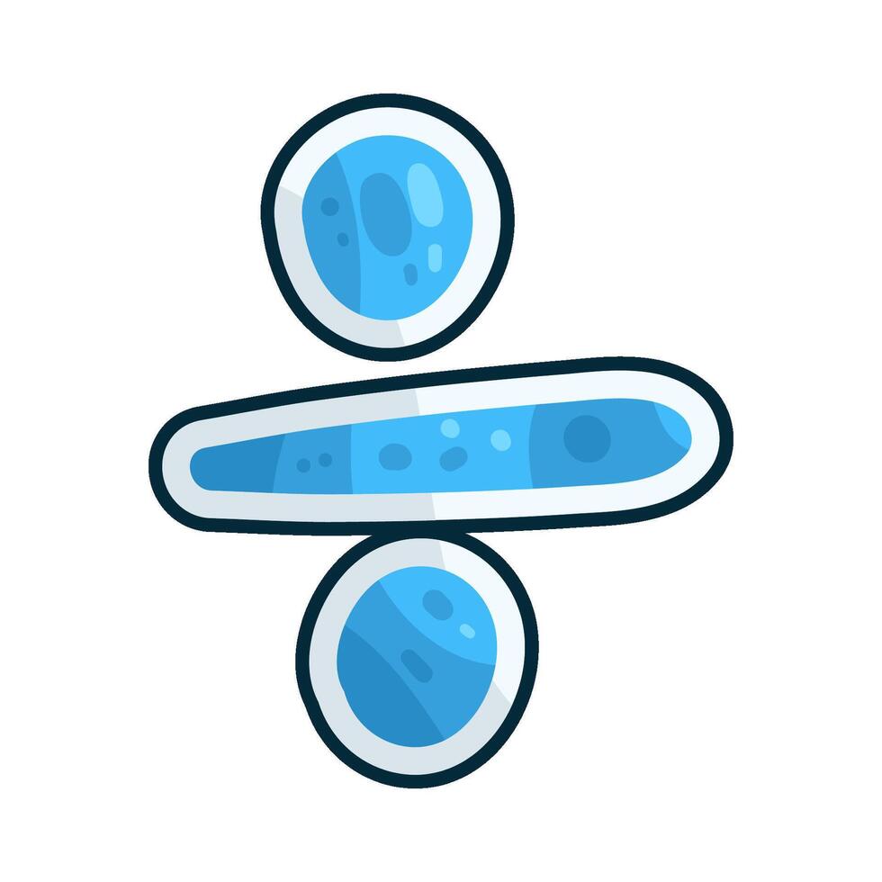 Illustration of division vector