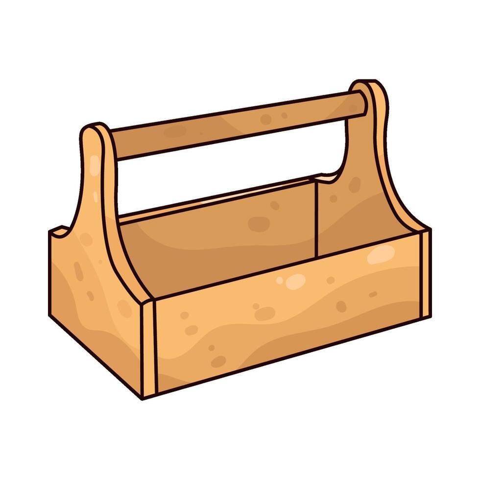 Illustration of toolbox vector