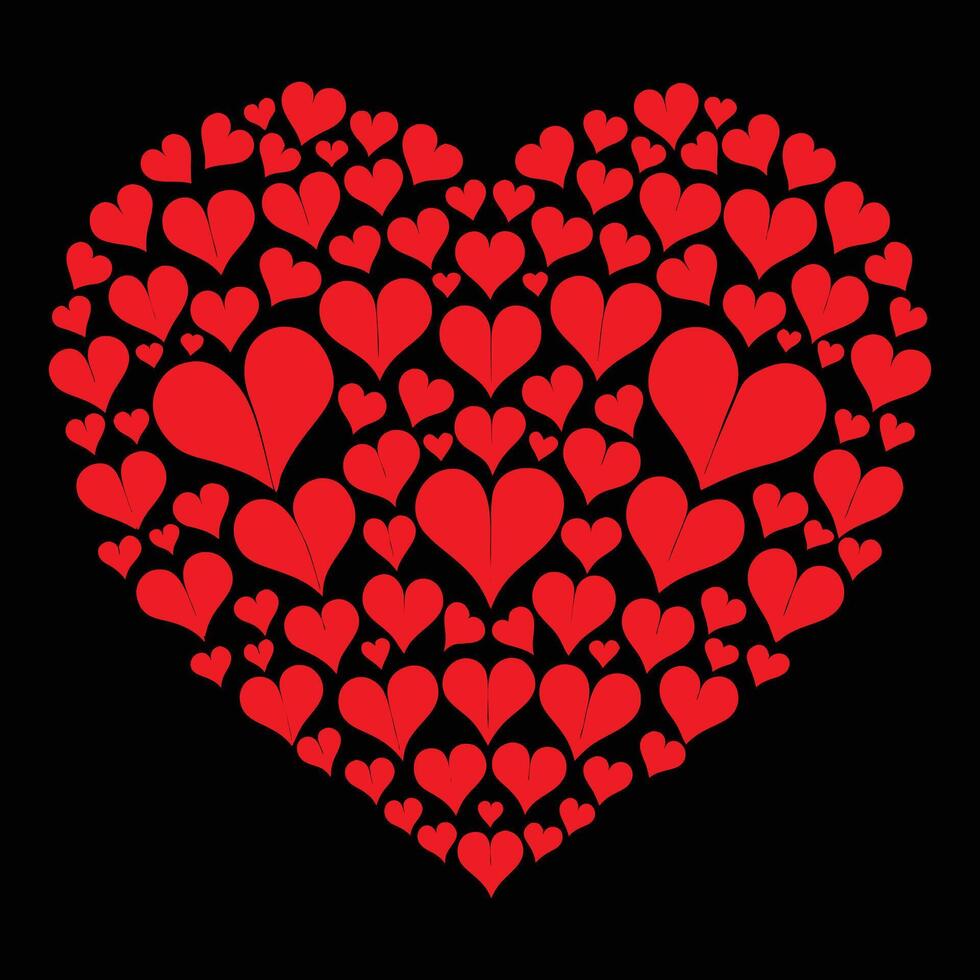 heart shape clip art vector