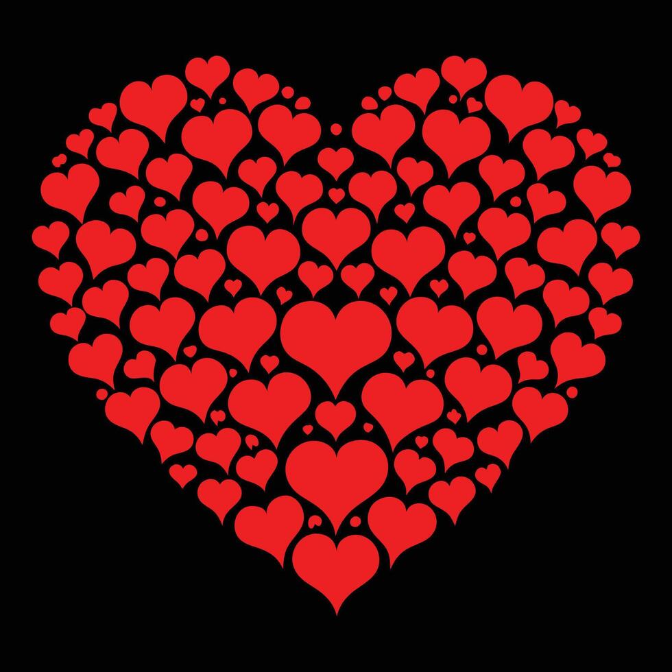 heart shape clipart vector