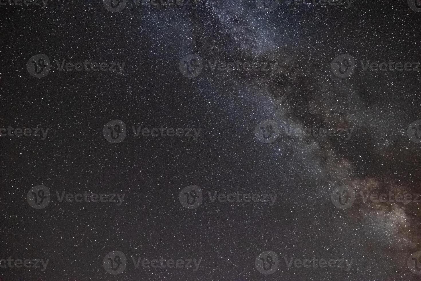 Starry night background photo. The Milky Way and stars photo