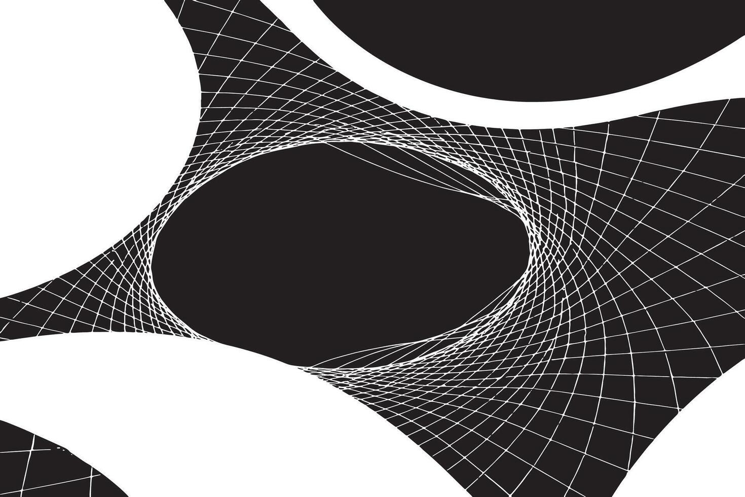 Monochrome Overlay with Black Art Textures vector