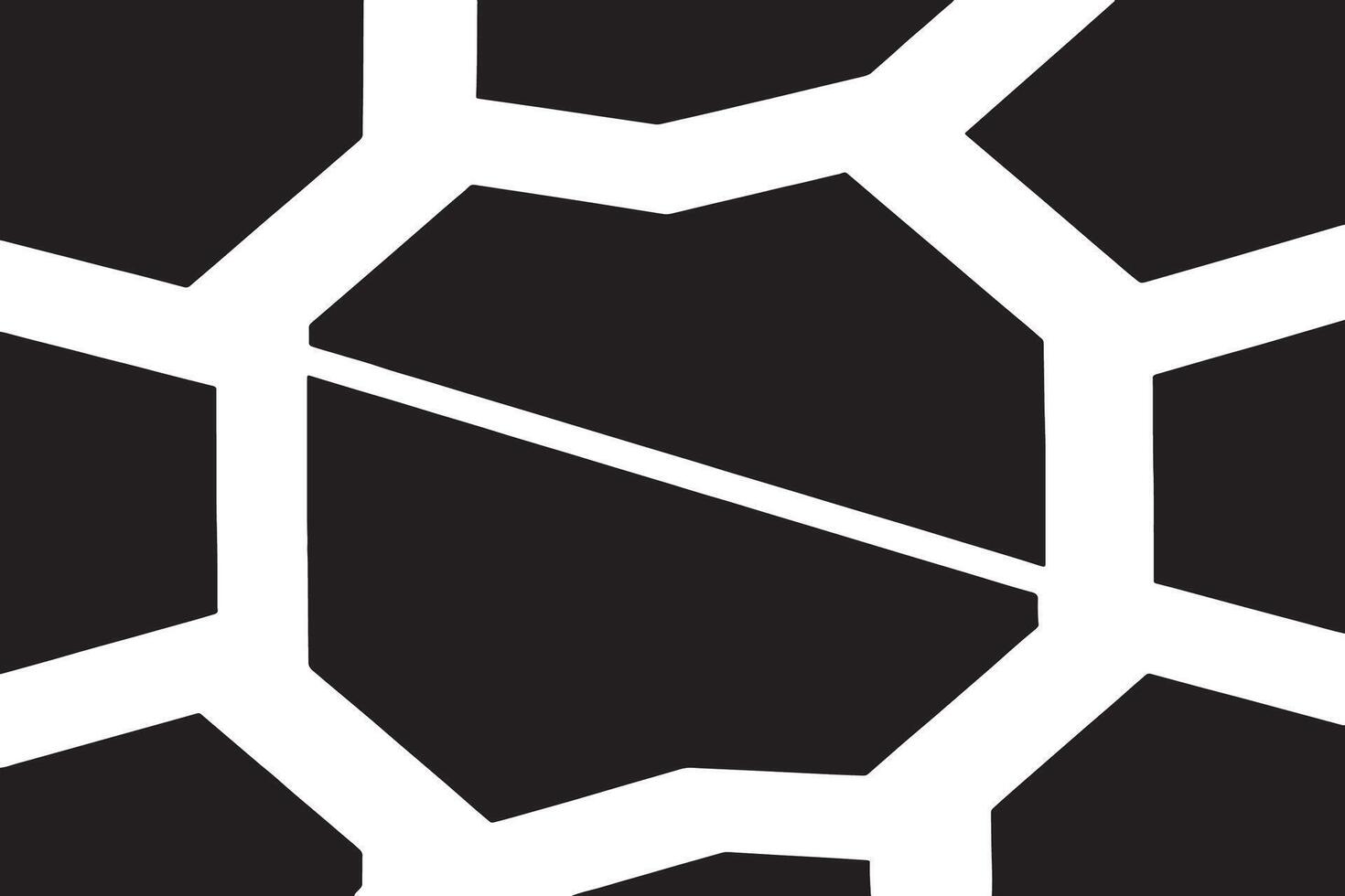 Abstract Art with Black Overlays on a Pure White Canvas vector