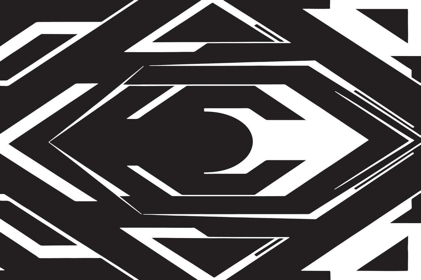 Black Monochrome Design with Intricate Textures vector