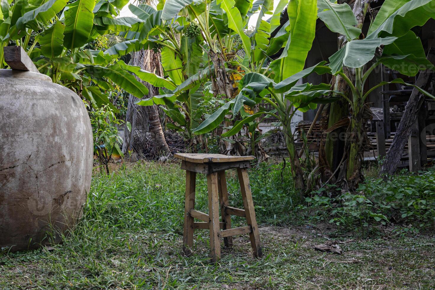 Old Wooden Chair photo