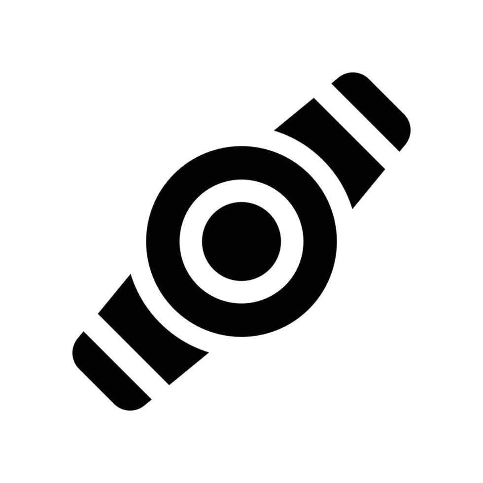 headlamp icon. glyph icon for your website, mobile, presentation, and logo design. vector