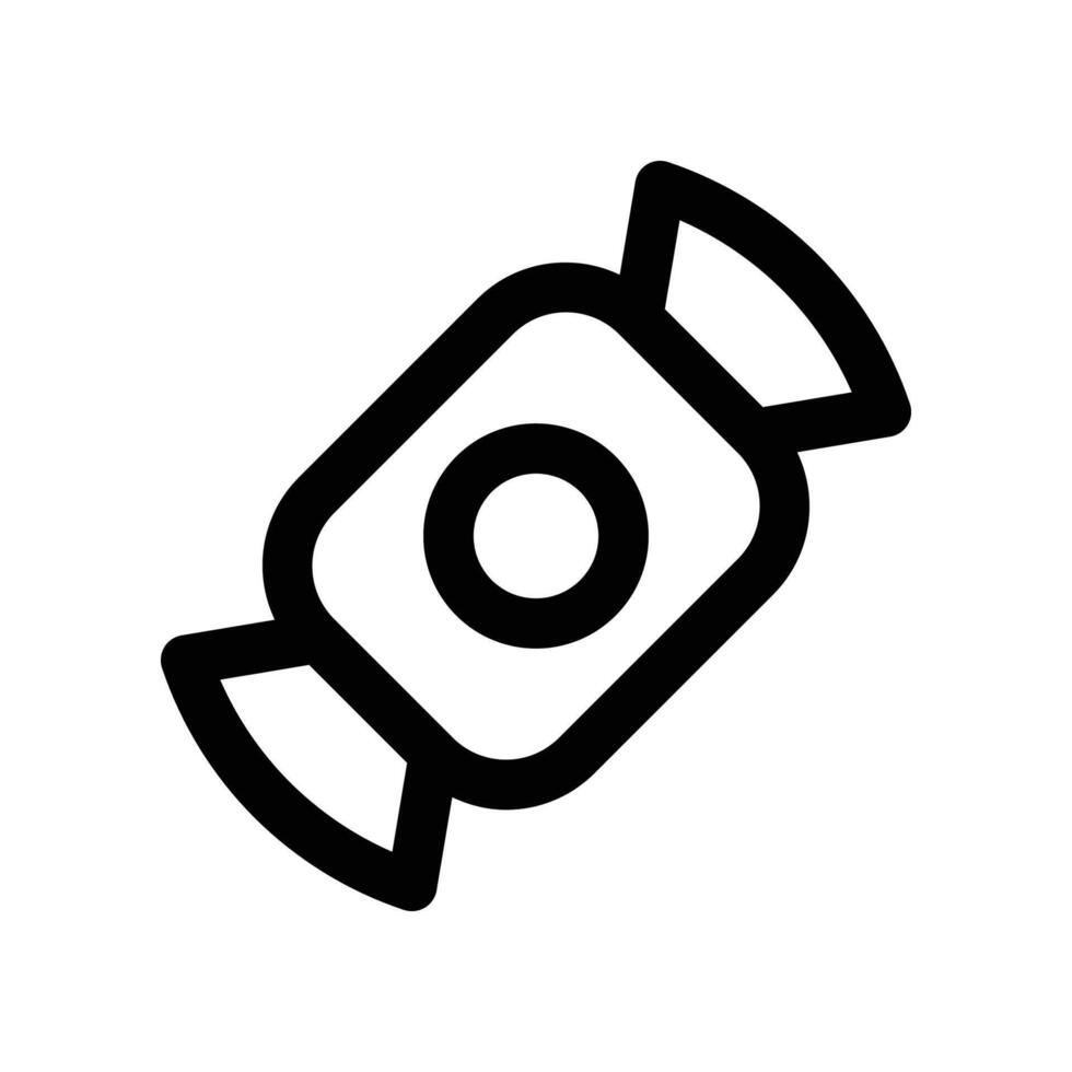 no sweets icon. line icon for your website, mobile, presentation, and logo design. vector