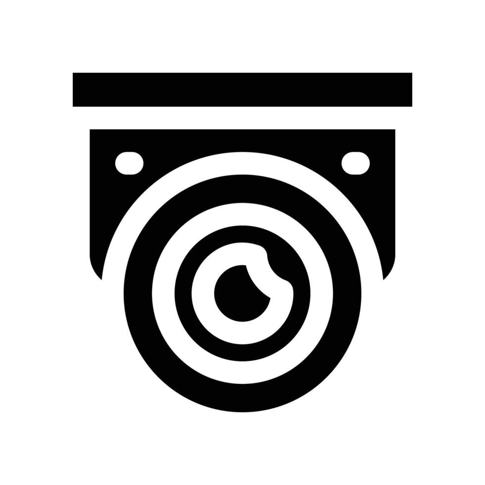 cctv icon. glyph icon for your website, mobile, presentation, and logo design. vector
