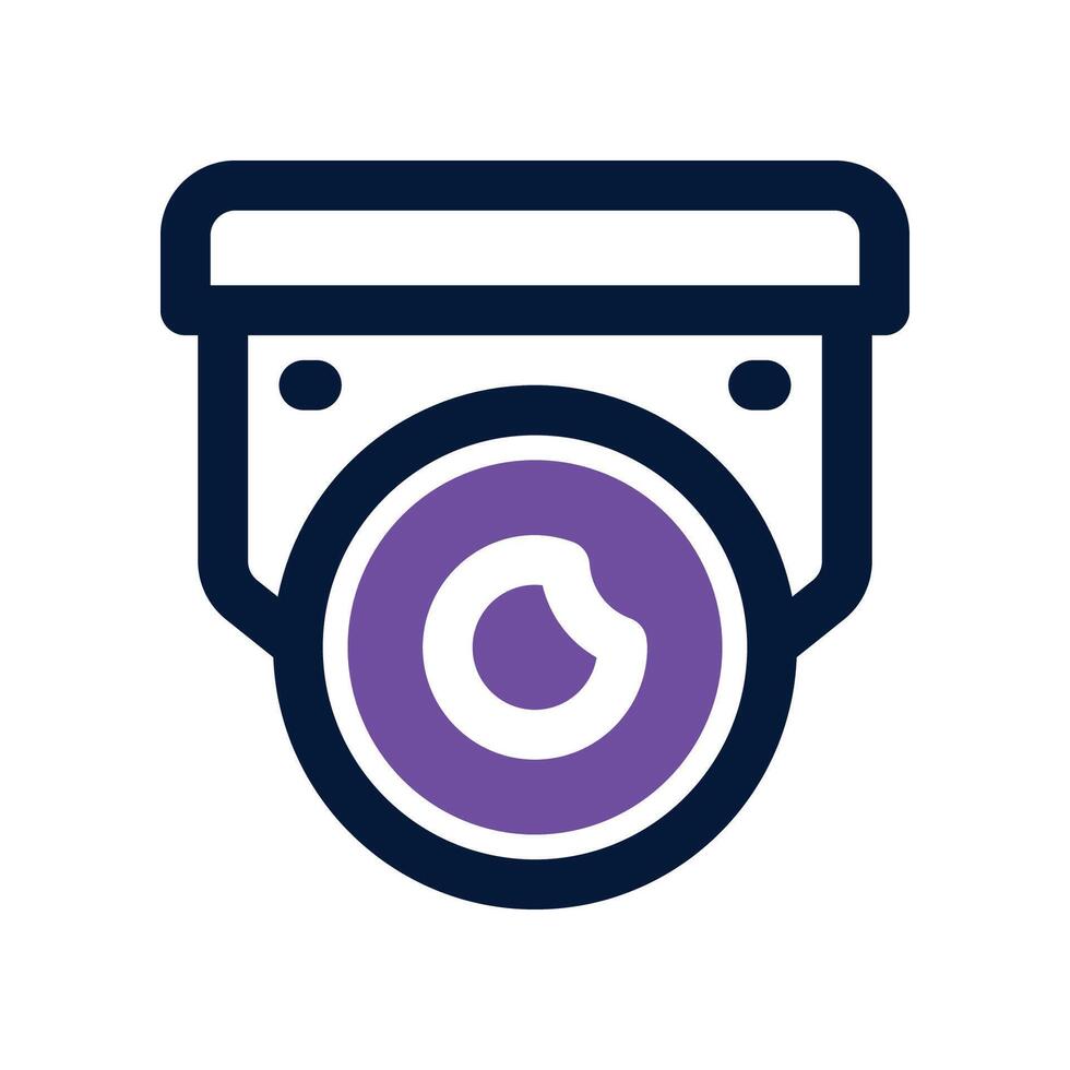 cctv icon. dual tone icon for your website, mobile, presentation, and logo design. vector