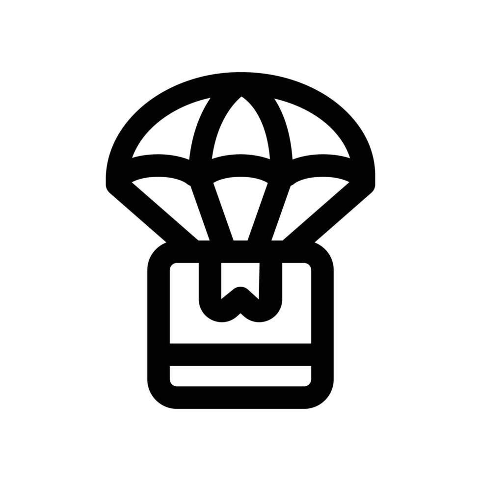 drop shipping icon. line icon for your website, mobile, presentation, and logo design. vector