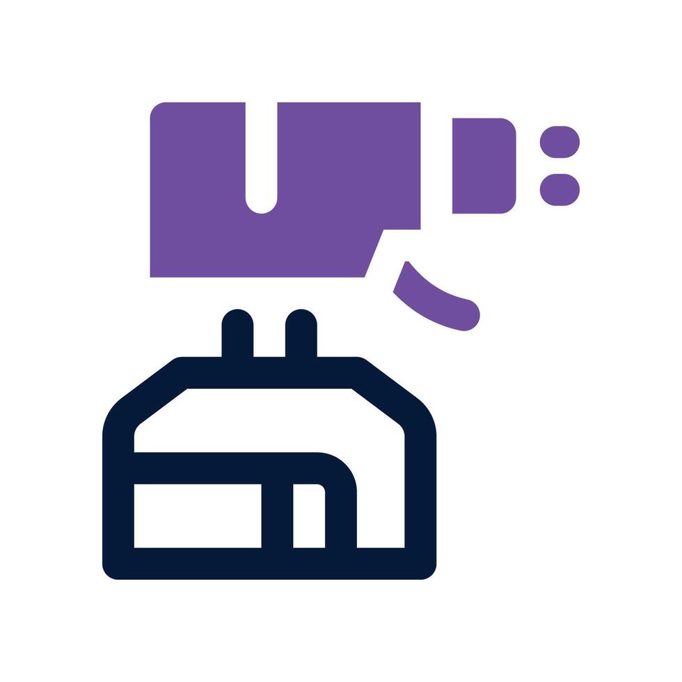spray icon. dual tone icon for your website, mobile, presentation, and logo design. vector