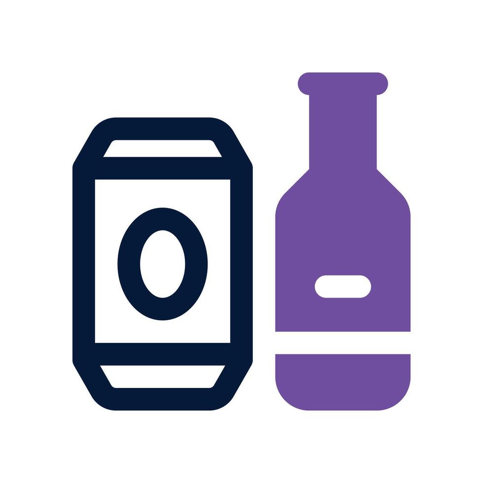 soft drink icon. dual tone icon for your website, mobile, presentation, and logo design. vector