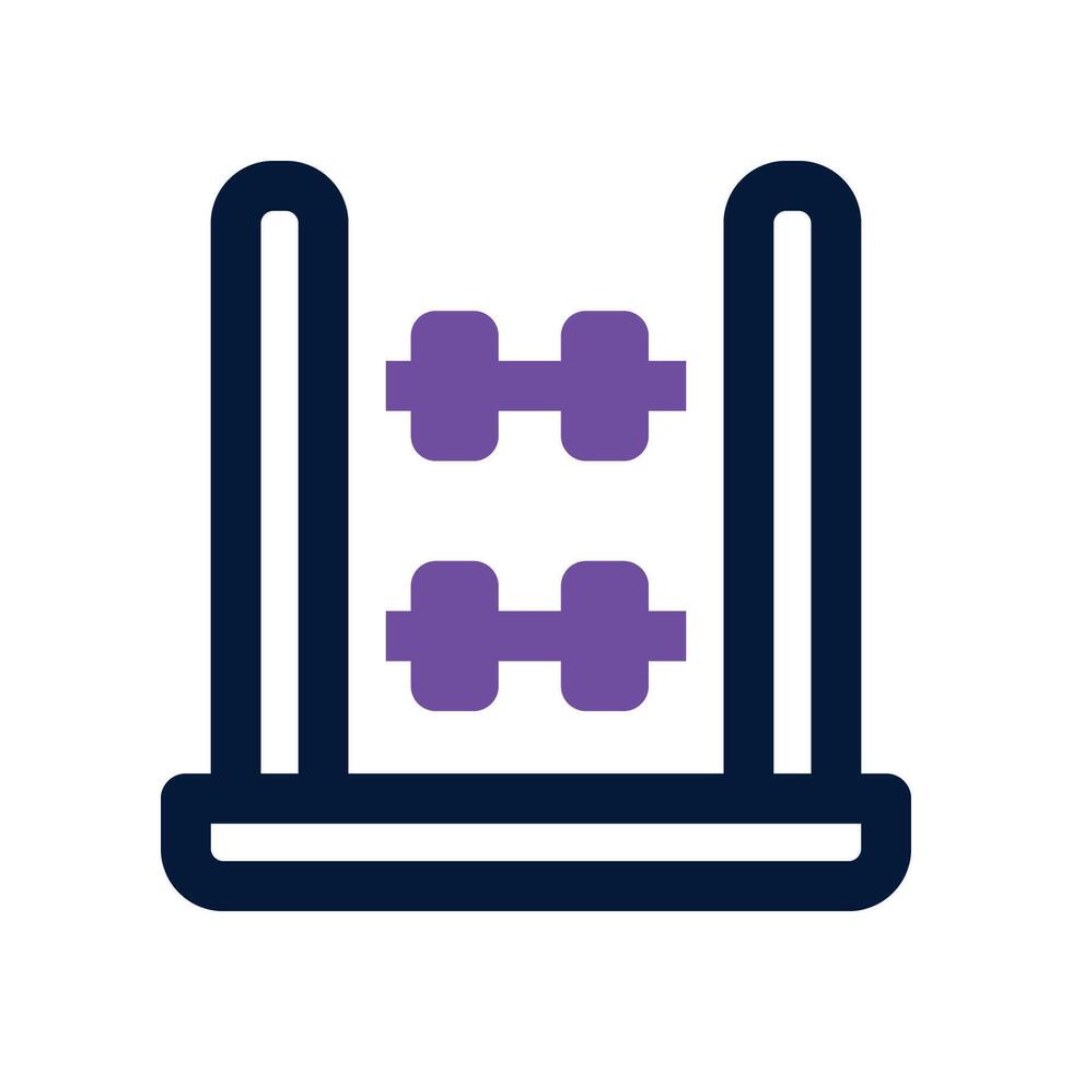 abacus icon. dual tone icon for your website, mobile, presentation, and logo design. vector